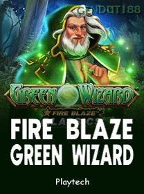 Fire Blaze Green Wizard